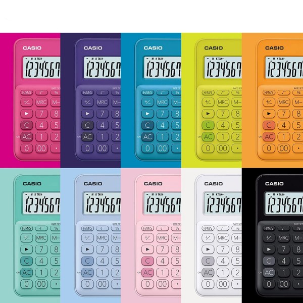 Calculatrice De Bureau 12 Chiffres Casio SL 20UC Papel Tn