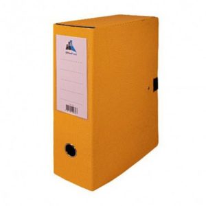 Boite D'archive OfficePlast Essential DOS 10 cm Jaune