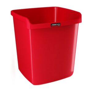 Corbeille a papier rouge 15L Tunisie