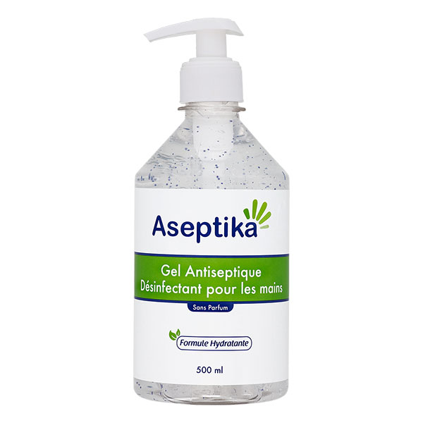 Gel Mains Antiseptique Aseptika 500ml