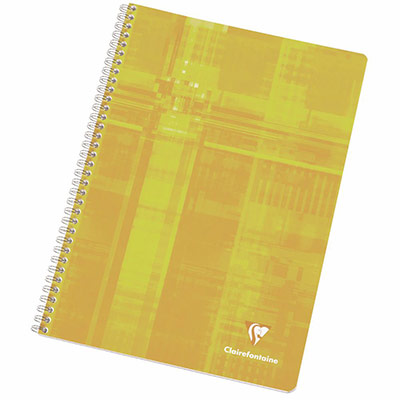 Cahier Spirale 148X210Mm 5X5 100 Pages 70G pas cher