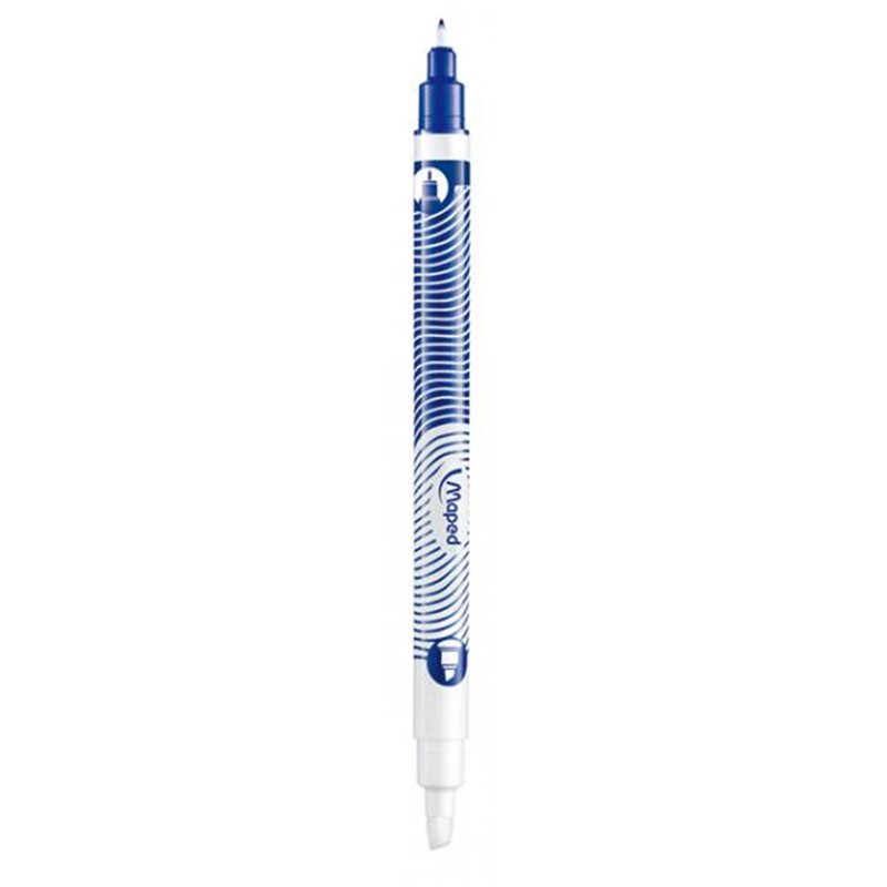 Effaceur réécriveur pour stylo à encre bleue