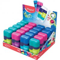 Taille Crayon Plastique Double Trous Multicolore - SpaceNet Tunisie
