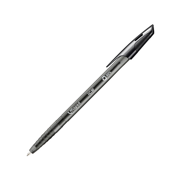 stylo à bille maped ice medium noir
