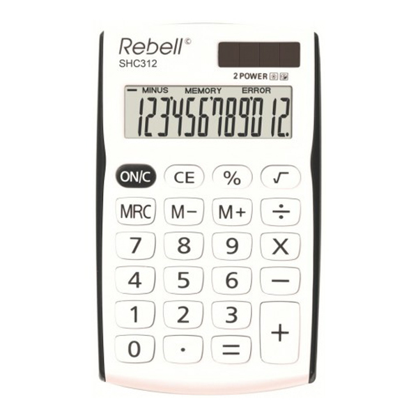 Calculatrice de poche Rebell SHC312