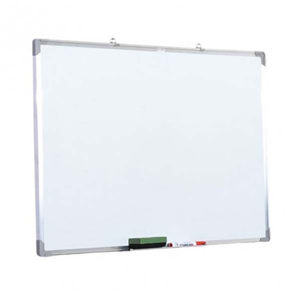 Tableau blanc 2X3 magnétique cadre aluminium 100x150cm