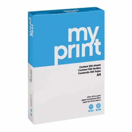 MyPrint Papier A4 blanc 70g - Ramette de 500 feuilles 
