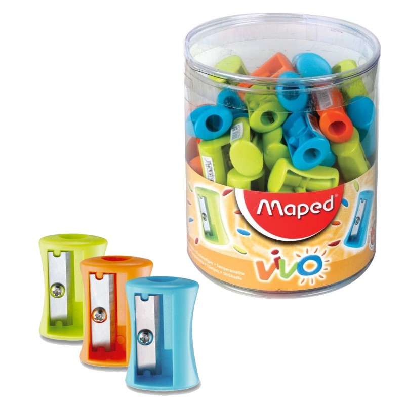 Taille-Crayons : Maped Vivo: 1 Trou 