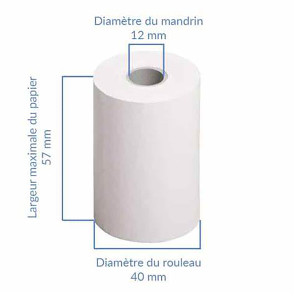 Papier essuie-tout mini 600g en Tunisie - Colis de 6 bobines