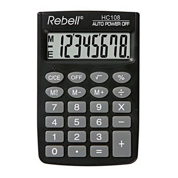 Rebell RE-SHC108 BX Pocket Calculator