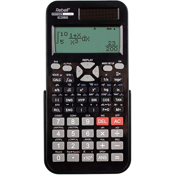 Rebell SC2080SBX Calculatrice scientifique 