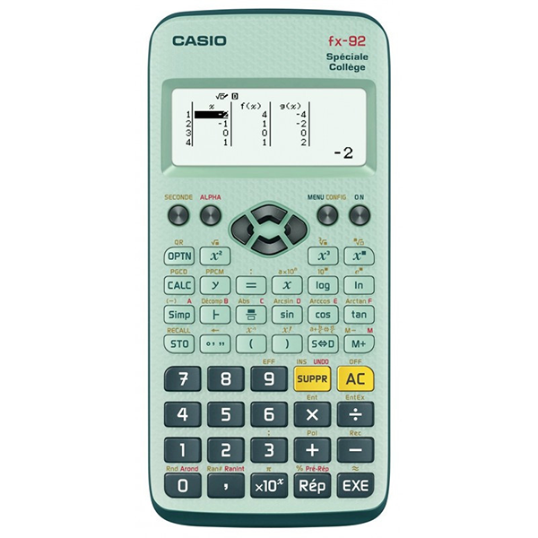 Calculatrice casio fx-92 collège 2D+ - Casio
