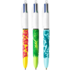 Stylo-4-Couleurs-Velours-Pointe-moyenne-Bic-Designs-assortis-Tunisie