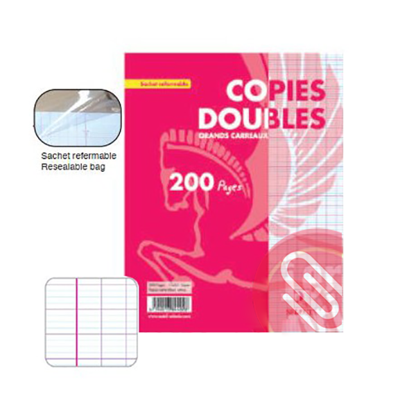 Copies Doubles Perforées A4 SELECTA - 200P SEYES