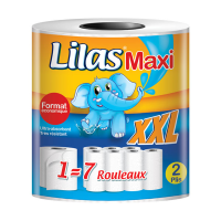 Essuie tout Lilas Maxi XXL 2 plis 