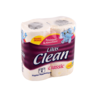Essuie-tout Lilas Clean Classic (2 rouleaux) + 2 rouleaux gratuit - Otrity