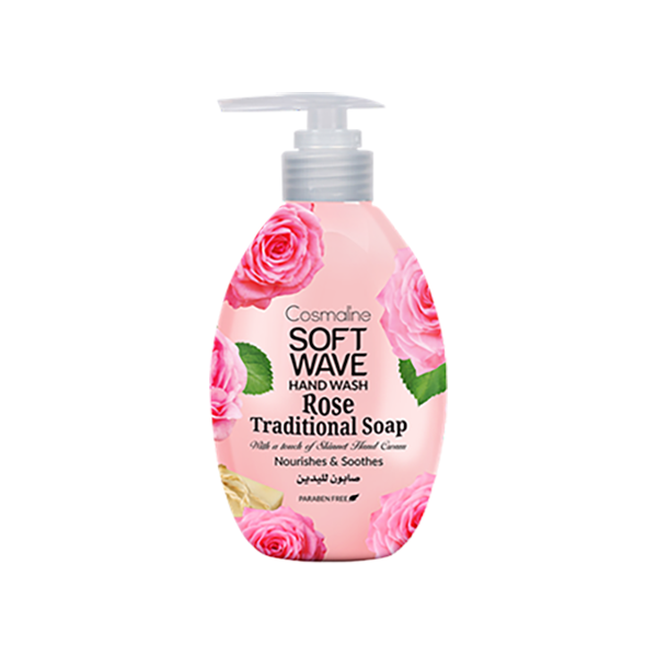 Savon Liquide Soft Wave Rose traditionnel 550ml