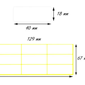 Pochette-Etiquettes-Blanches-18X40-mm-Papel-Tunisie